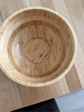 Wooden IKEA Bowl